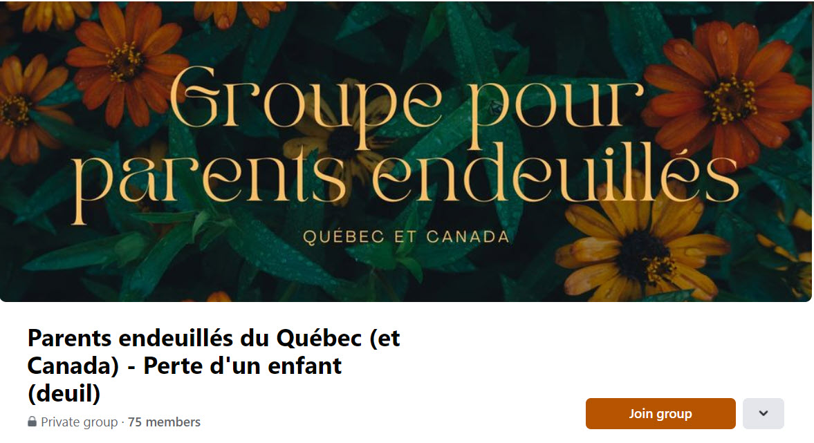 A Facebook Group for Grieving Parents